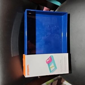 Nwt! Dark blue accessory tray and bits and bob